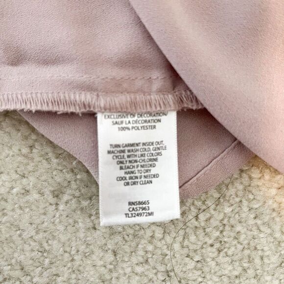 Leith Lace Crochet Sleeveless Slip Lightweight Unlined Knee Length Shift Dress - Picture 11 of 11